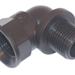 Kolanko 90° gwint wew./ gwint zew. z pierścieniami uszczelniającymi Arag