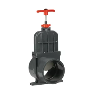 Zawór suwakowy odcinający PCW z mufą wklejaną Vdl