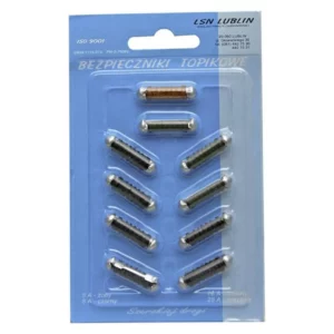 Zestaw bezpieczników topikowych