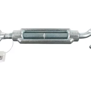 Śruba rzymska nakrętka otwarta odlew ucho-hak ocynk