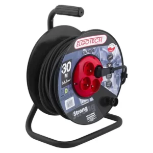 Przedłużacz zwijany gumowy