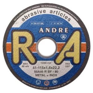 Tarcza do cięcia stali Andre