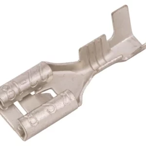 Końcówka przewodu płaska nasadkowa nieizolowana