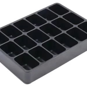 Wkład do skrzynki asortymentowej 18 przegródek z tworzywa