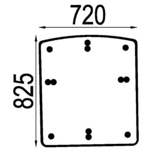 Szyba wyłazu dachowego