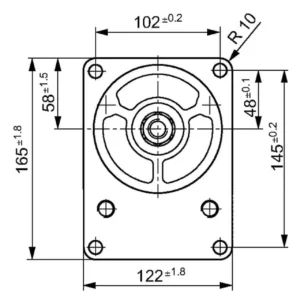 Pompa zębata AZPG-22-032LCB20MB Bosch Rexroth
