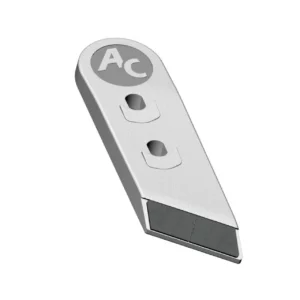 Wykonane w technologii napawania węglikiem wolframu prawe dłuto lemiesza I stopnia francuskiej marki Agricarb