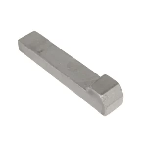 Wpust z noskiem klinowym Stal bez pokrycia o wymiarach 16mm x 10mm x 70mm z numerem katalogowym 16X10X70