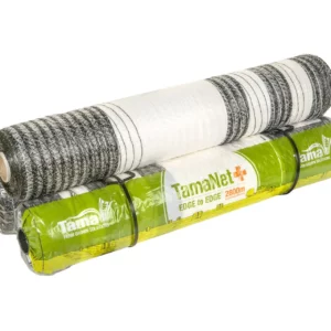Najwyższej jakości siatka rolnicza marki Tama Edge to Edge o długości 2800 metrów i szerokości 123 cm