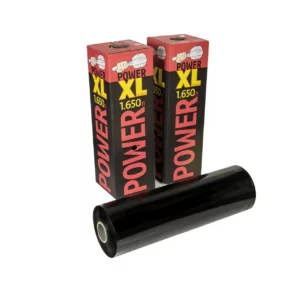 Najwyższej jakości czarna folia do sianokiszonki Power XL marki Aspla o wymiarach 0