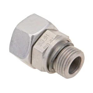 Dwuzłączka gwintowana o wymiarach M26 i numerze katalogowym AVRNW16LED