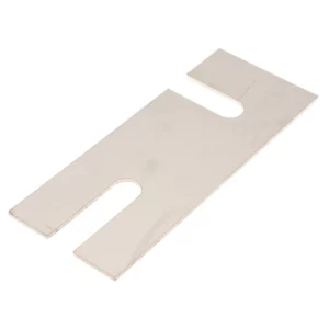 Podkładka nierdzewna ślizgu wysięgnika z półfasolką o grubości 2 mm i numerze katalogowym BLASZKAM2MM