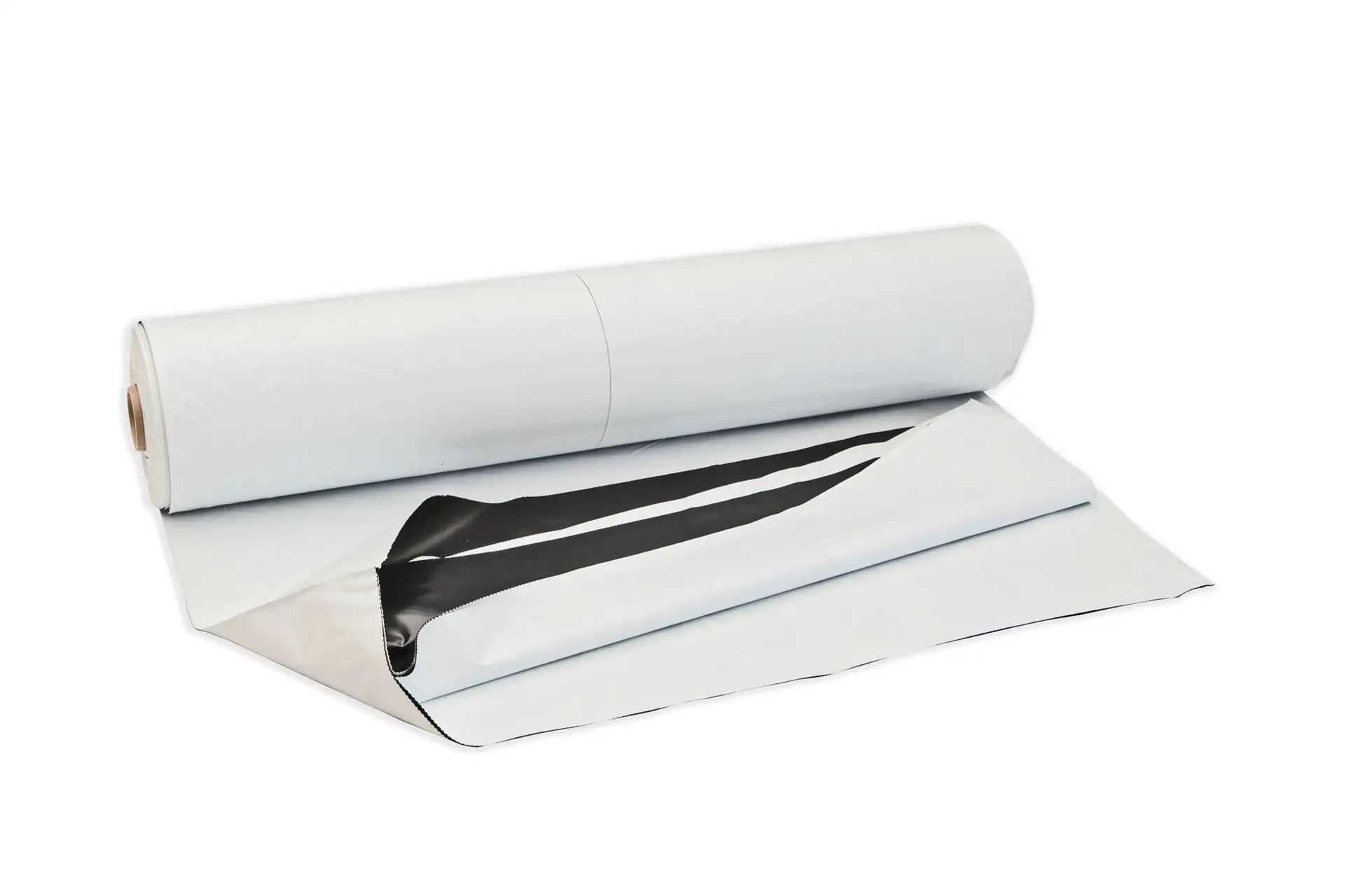 Folia silosowa czarno-biała o wymiarach 10 x 50 m o grubości 150 µm marki BUDISSA.