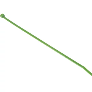 Opaska kablowa zaciskowa o wymiarach 200 x 3.6 mm w kolorze zielonym i numerze katalogowym OPASKA200X3.6ZIELONA