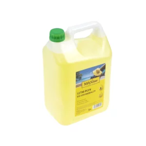 Płyn do spryskiwaczy letni 5L o zapachu cytryny.
