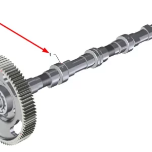 Oryginalny wałek rozrządu o numerze katalogowym K0066985, stosowany w ciągnikach rolniczych marki Arbos.