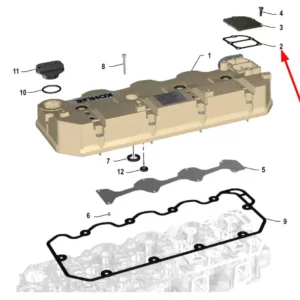 Oryginalny uszczelniacz pokrywy zaworowej o numerze katalogowym K0067105, stosowany w ciągnikach rolniczych marki Arbos.
