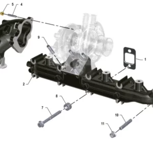 Oryginalna uszczelka kolektora wydechowego o numerze katalogowym K0067108