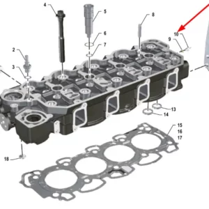 Oryginalna zaślepka głowicy silnika o numerze katalogowym K0067209, stosowana w ciągnikach rolniczych marki Arbos.