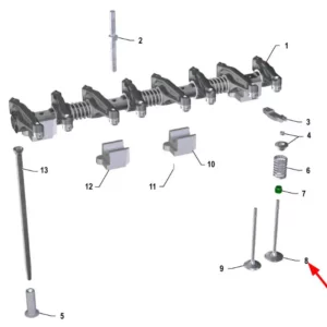 Oryginalny zawór ssący o numerze katalogowym K0067236, stosowany w ciągnikach rolniczych marki Arbos.