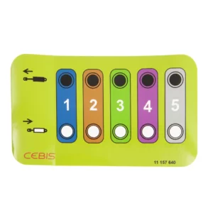 Oryginalna naklejka stosowana w maszynach rolniczych marki Claas