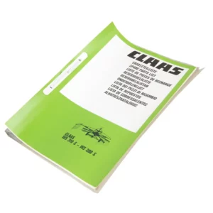 Oryginalny katalog części zamiennych Claas WS 310 S - WS 280 S opisany w języku niemieckim o numerze katalogowym 185163.2