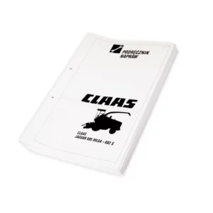 Oryginalna instrukcja naprawy Jaguar o numerze katalogowym 186891.0