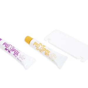 Poxipol jest klejem o najwyższej wytrzymałości i trwałości. Poxipol jest klejem dwuskładnikowym