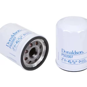 Puszkowy filtr oleju silnika marki Donaldson o numerze katalogowym P502007