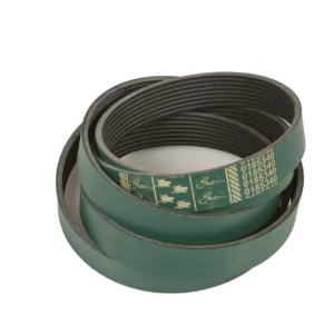 Pasek klinowy wielorowkowy marki Gates o wymiarach 8 PK x 2425 lp stosowany jako zamiennik w maszynach rolniczych marki Massey Ferguson