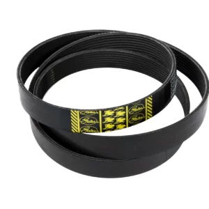 Pasek klinowy wielorowkowy marki Gates o wymiarach 8PK x 1715 lp stosowany w maszynach rolniczych marek Case