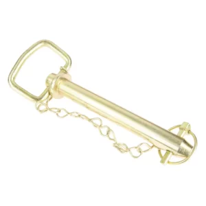 Sworzeń prosty o wymiarach 22 x 152 mm z uchem i zabezpieczeniem o numerze katalogowym 1385-101022