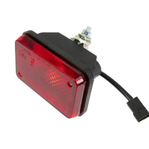 Lampa przeciwmgielna W10 czerwona o numerze katalogowym 1400-696210