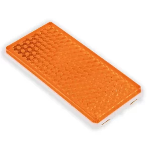 Odblask pomarańczowy prostokątny przyklejany o numerze katalogowym 1415-000202