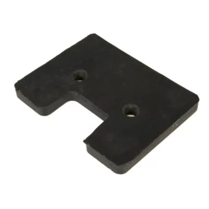 Łopatka gumowa przenośnika kłosowego o wymiarach  107 X 80 X 9 i numerze katalogowym 3025-619298