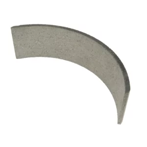 Okładzina szczęki o wymiarach 345 x 80 x 8