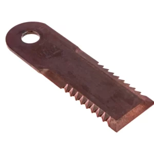 Ząbkowany nóż ruchomy rozdrabniacza słomy marki Rasspe o numerze katalogowym 52900035