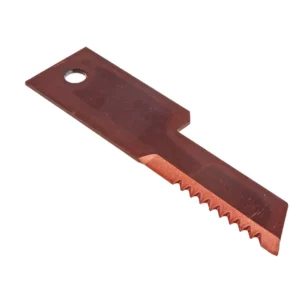 Ząbkowany stały nóż rozdrabniacza słomy marki Rasspe o numerze katalogowym 52900049