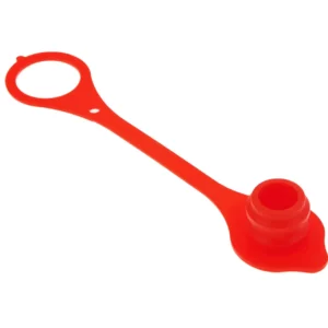 Osłona do gniazd szybkozłączy KM DN12-BG3 czerwona o numerze katalogowym 81515029.