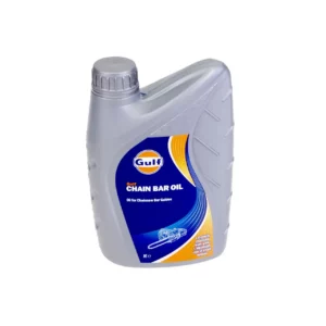 Gulf Chainbar oil to wysokiej jakości olej do smarowania łańcuchów pilarek. Został skomponowany na bazie niskoaromatycznych olejów mineralnych ze specjalnym pakietem dodatków dla zapewnienia bardzo wysokiej wytrzymałości adhezyjnej łańcucha i uniknięciu