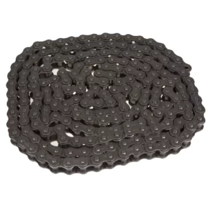 Wysokiej jakości łańcuch rolkowy o oznaczeniu 16A-1 stosowany w wielu maszynach i pojazdach rolniczych