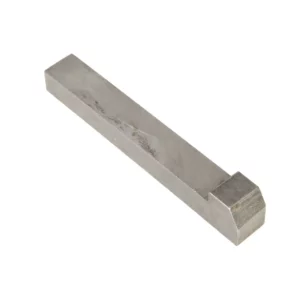 Klin montażowy z noskiem o wymiarach 10 x 8 x 63 mm i numerze katalogowym 007617.0