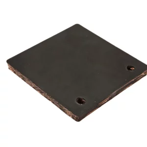 Łopatka gumowa rozdzielacza plew o wymiarach 127x133x11 i numerze katalogowym 731376.00