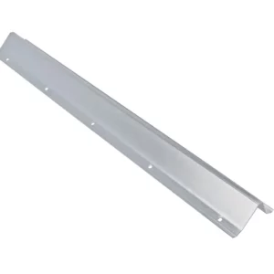 Osłona odrzutnika o wymiarach 2 x 207 x 1320 mm i numerze katalogowym 608549.00