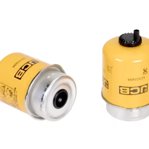 Oryginalny filtr paliwa z separatorem wody o numerze katalogowym 32/925694, stosowany w koparkach i ładowarkach marki JCB.