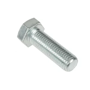 Śruba 6-kątna z pełnym gwintem M20 x 2,5 x 60, klasy 10,9, stosowana w maszynach rolniczych produkcji polskiej oraz zachodniej.