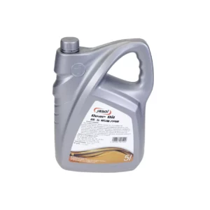 Olej przekładniowy marki Jasol o lepkości 85W/140 i opakowaniu o pojemnośći 5 L