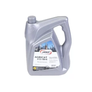 Olej wielofunkcyjny JASOL AGRICAT STOU 10W/40 to wielofunkcyjny olej typu STOU (Super Tractor Oil Universal) przeznaczony do pracy w bardzo trudnych warunkach eksploatacji w sprzęcie rolniczym i budowlanym. Szczególnie polecany olej do Claas –  Zapewnia