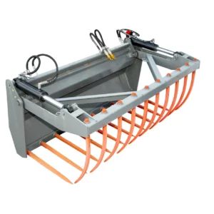 Oryginalne widły z chwytakiem typu krokodyl o szerokość 1900 mm i numerze katalogowym 1000306597, stosowane w ładowarkach marki Kramer.