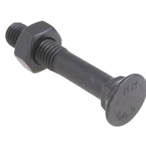 Śruba płużna z nakrętką o wymiarach M10 x 60